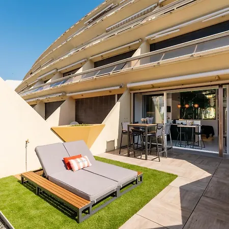 Apartament Secret Lion - - Terrasse Sud - Garage - Climatisation - Village Naturiste *